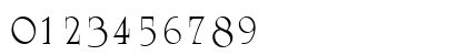 London Regular Numeric Preview