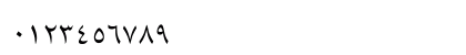 Lotus Linotype Light Numeric Preview