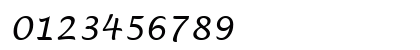 Lucida Handwriting Italic Numeric Preview