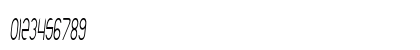 Lutin Extra-condensed Italic Preview
