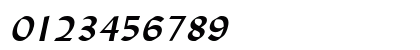 Lynda-Wide Bold Italic Numeric Preview