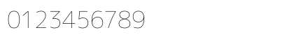 M+ 1c thin Regular Numeric Preview