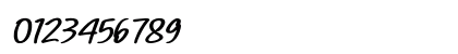 Madame Roi Bold Italic Numeric Preview
