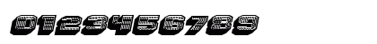 Magia 3D Neon Italic Preview