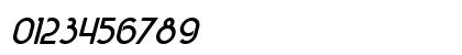Majel Italic Numeric Preview