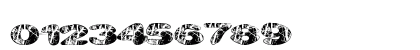 MajorVeins Regular Numeric Preview