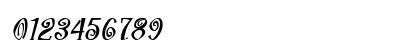 Maraca Bold Italic Numeric Preview