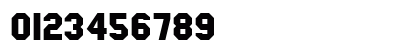 Masheen Bold Numeric Preview