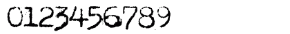 MaszynaAEG Regular Numeric Preview