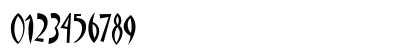 Matisse ITC Regular Numeric Preview