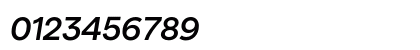 Matter SQ TRIAL Medium Italic Numeric Preview