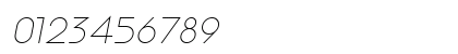 Meltix Light Italic Demo Regular Numeric Preview