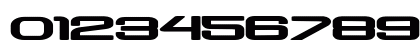 Mercuron Expanded Bold Numeric Preview