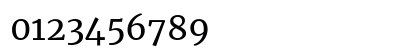Merriweather Regular Numeric Preview