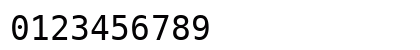 MesloLGMDZ Nerd Font Mono Regular Preview