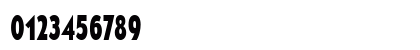 Mesmerize Condensed Bold Numeric Preview