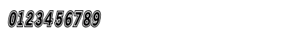 Metro College Condensed Italic Preview