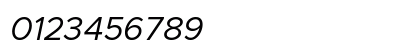 Metropolis Regular Italic Preview