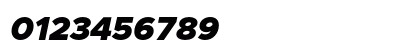 Metropolis Black Italic Preview