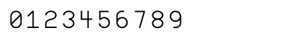 Minimal Mono Regular Numeric Preview
