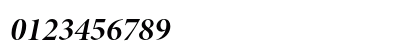 Minion Pro Bold Italic Display Preview