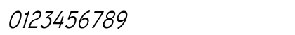 Mixolydian Titling Light Italic Numeric Preview