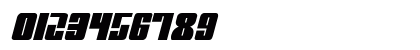 Mobile Infantry Italic Numeric Preview