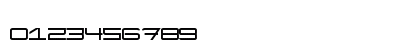 ModernismShort Regular Numeric Preview