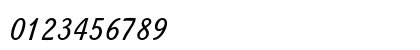 Monoline Script MT Std Regular Numeric Preview