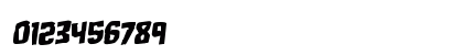 Monster Hunter Staggered Rotalic Italic Preview