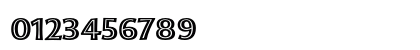 Moonglow Semibold Numeric Preview