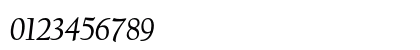 MP FBCalifornianText Italic Preview