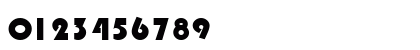 MumboBlackSSK Bold Numeric Preview