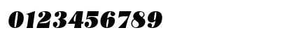 Nashville-Serial-Heavy RegularItalic Numeric Preview