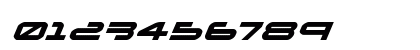 New Mars Expanded Italic Expanded Italic Numeric Preview