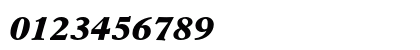 New Aster LT Std Black Italic Numeric Preview