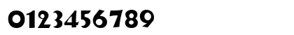 Newell Regular Numeric Preview