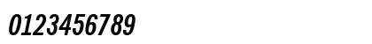 NewsGoth Cn BT Bold Italic Preview
