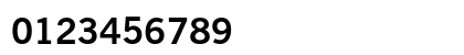 News Gothic Bold Numeric Preview