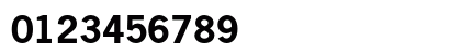 News Gothic Std Bold Numeric Preview