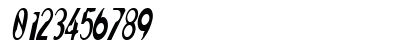 NibblesCondensed Oblique Numeric Preview