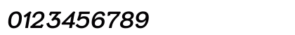 Niramit SemiBold Italic Numeric Preview