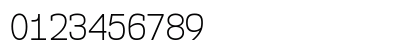 NK57 Monospace Semi-Condensed Light Numeric Preview