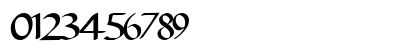 NormalBrush24 Bold Numeric Preview