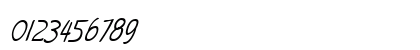 Notehand Bold Italic Preview