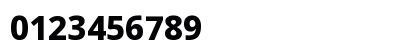 Noto Sans Arabic ExtBd Regular Numeric Preview