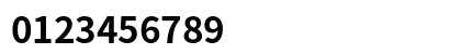 Noto Sans CJK JP Bold Regular Numeric Preview