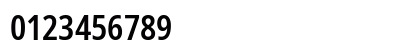 Noto Sans Cond SemBd Regular Numeric Preview