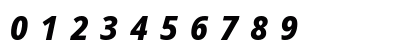 NotoSansDisplay NF Italic Numeric Preview