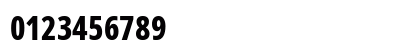 NotoSansDisplay Nerd Font Regular Numeric Preview